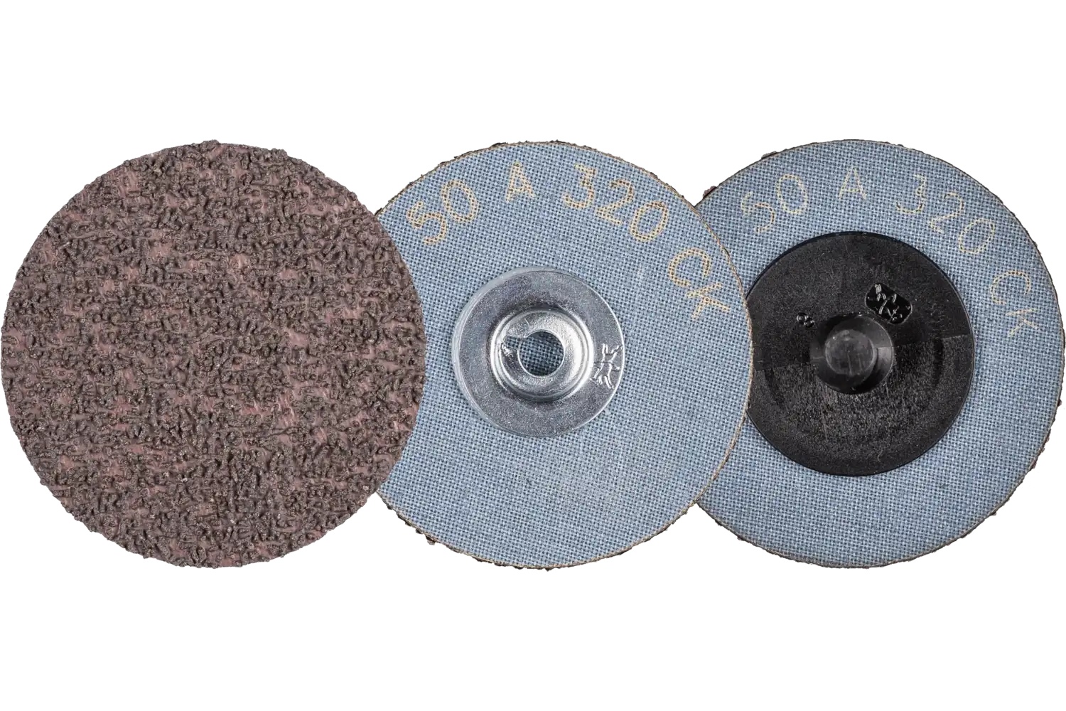 Picture of Pferd CombiDisc Abrasive Disc, 2" Dia, Type CD, 400 Grit, Aluminum oxide Compact Grain